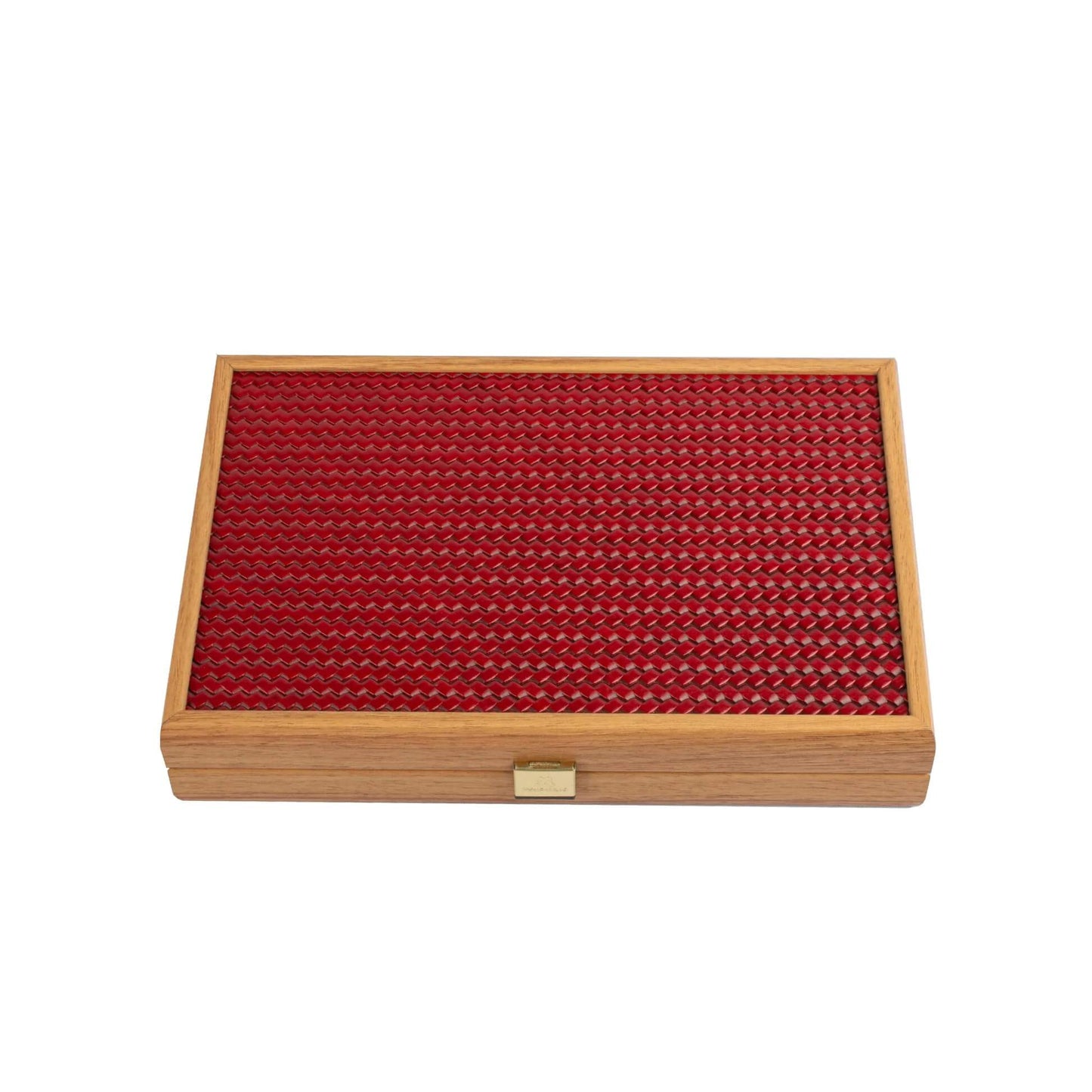 Knitted Leather Backgammon Set