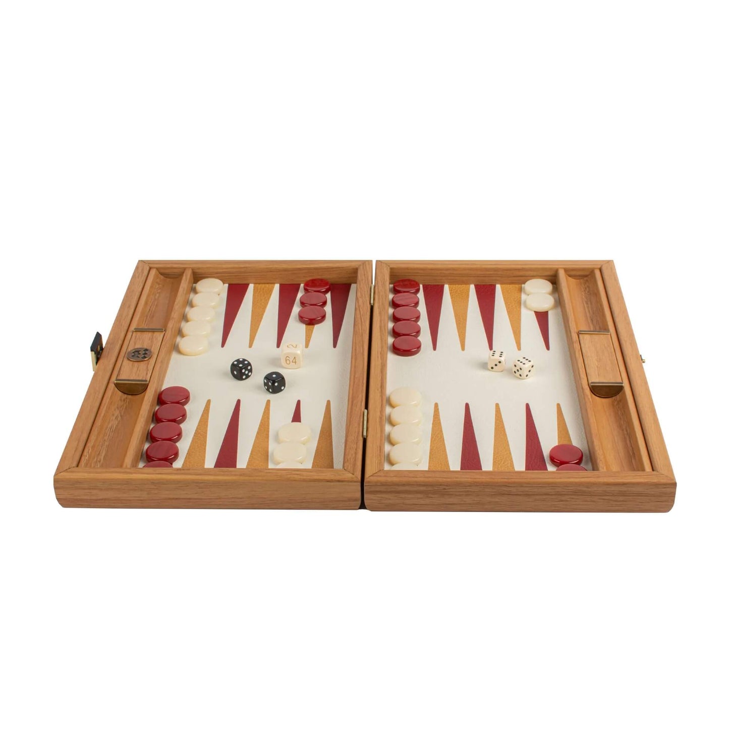 Knitted Leather Backgammon Set