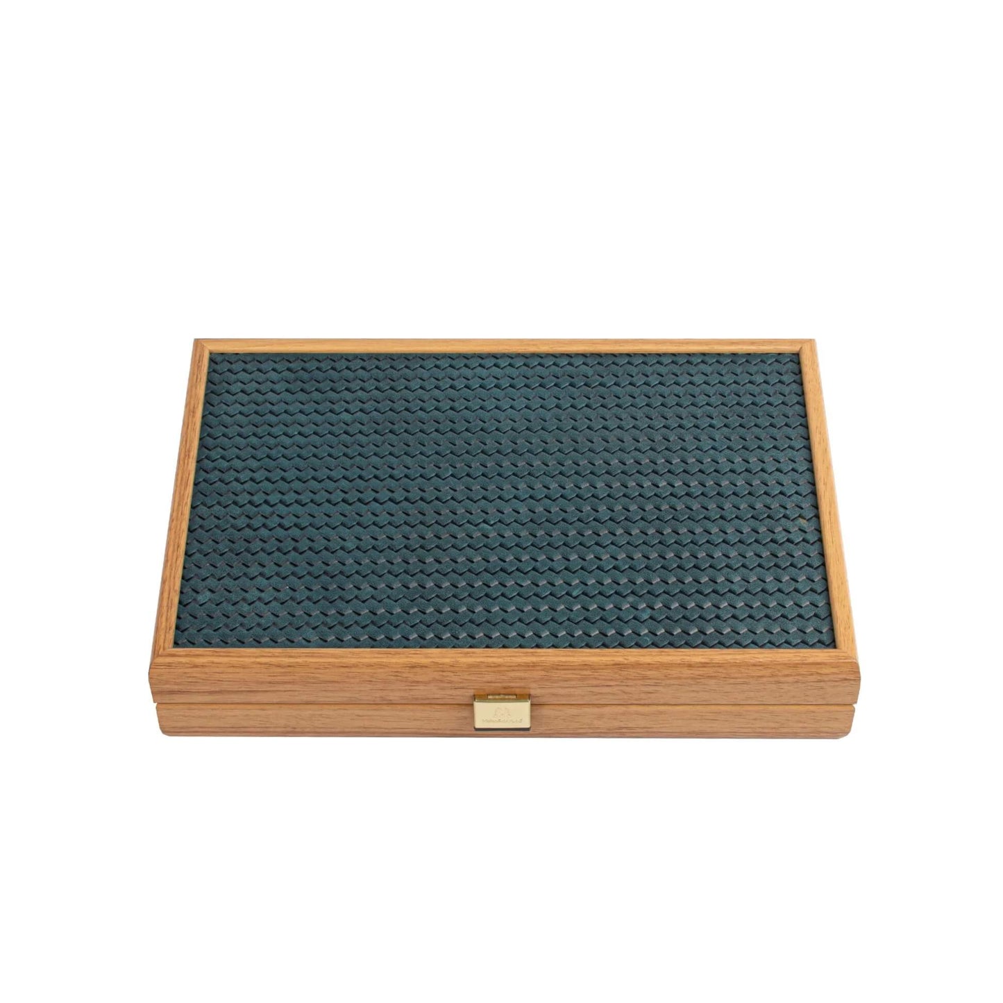 Knitted Leather Backgammon Set