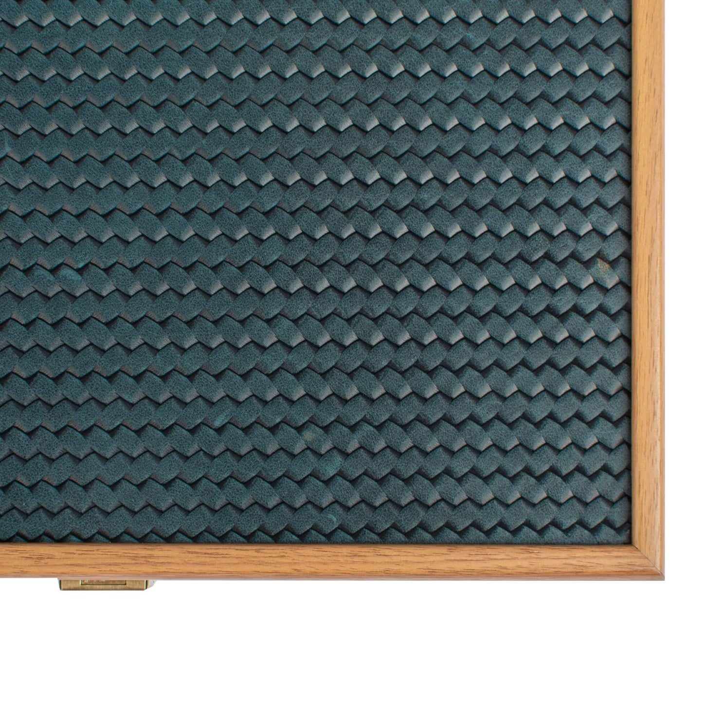 Knitted Leather Backgammon Set