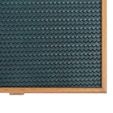 Knitted Leather Backgammon Set