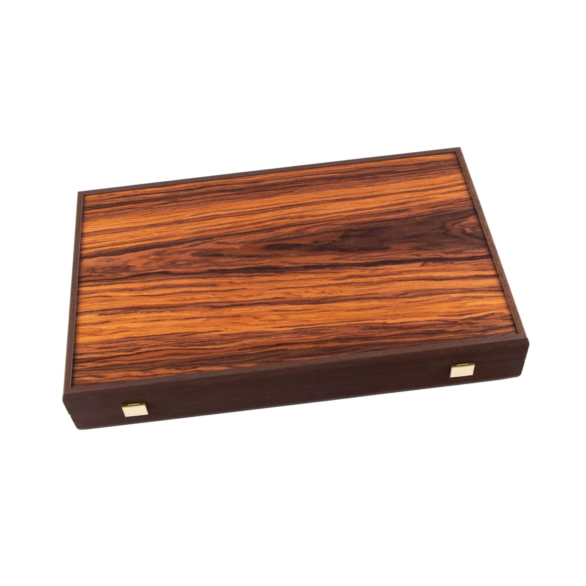 Palisander Crown Cut Backgammon Set
