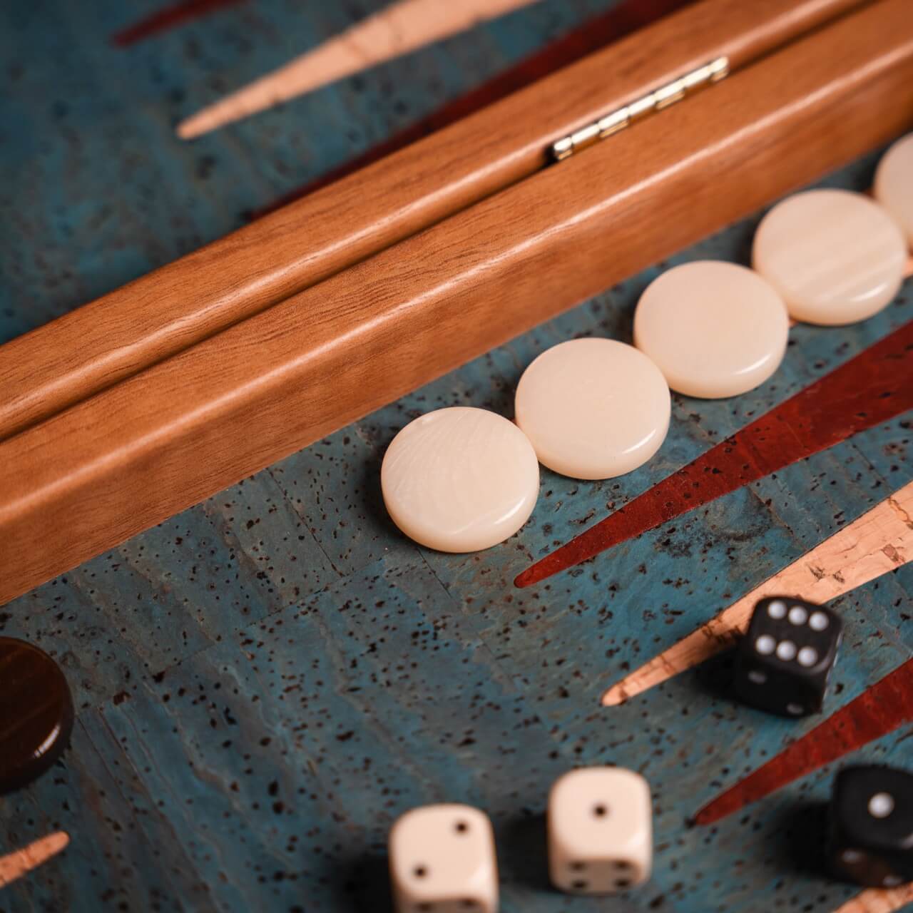 Cork Backgammon Set