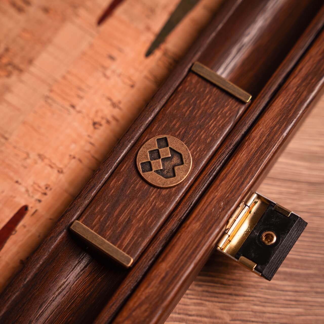Cork Backgammon Set