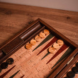 Cork Backgammon Set