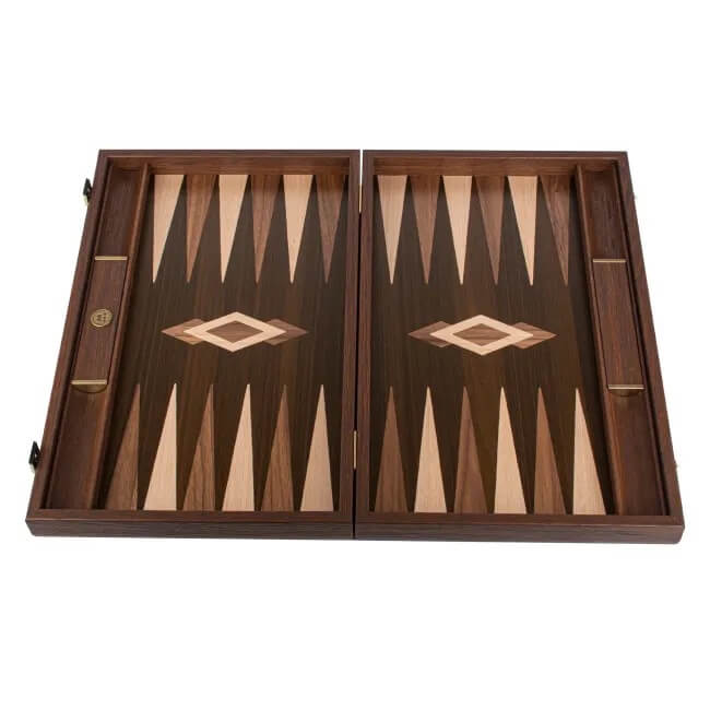 Ziricote Bookmatch Backgammon Set