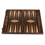 Ziricote Bookmatch Backgammon Set