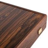 Ziricote Bookmatch Backgammon Set