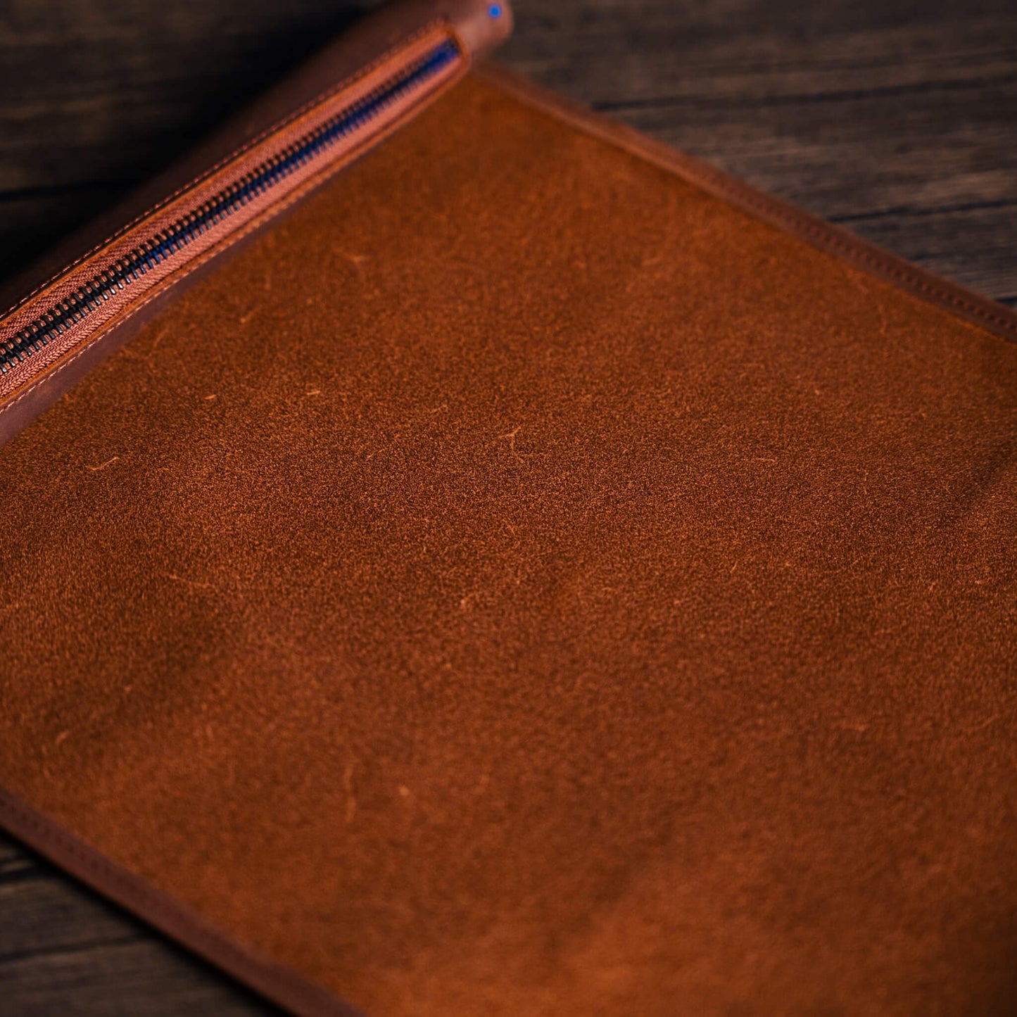 Roll-Up Leather Dice Mat