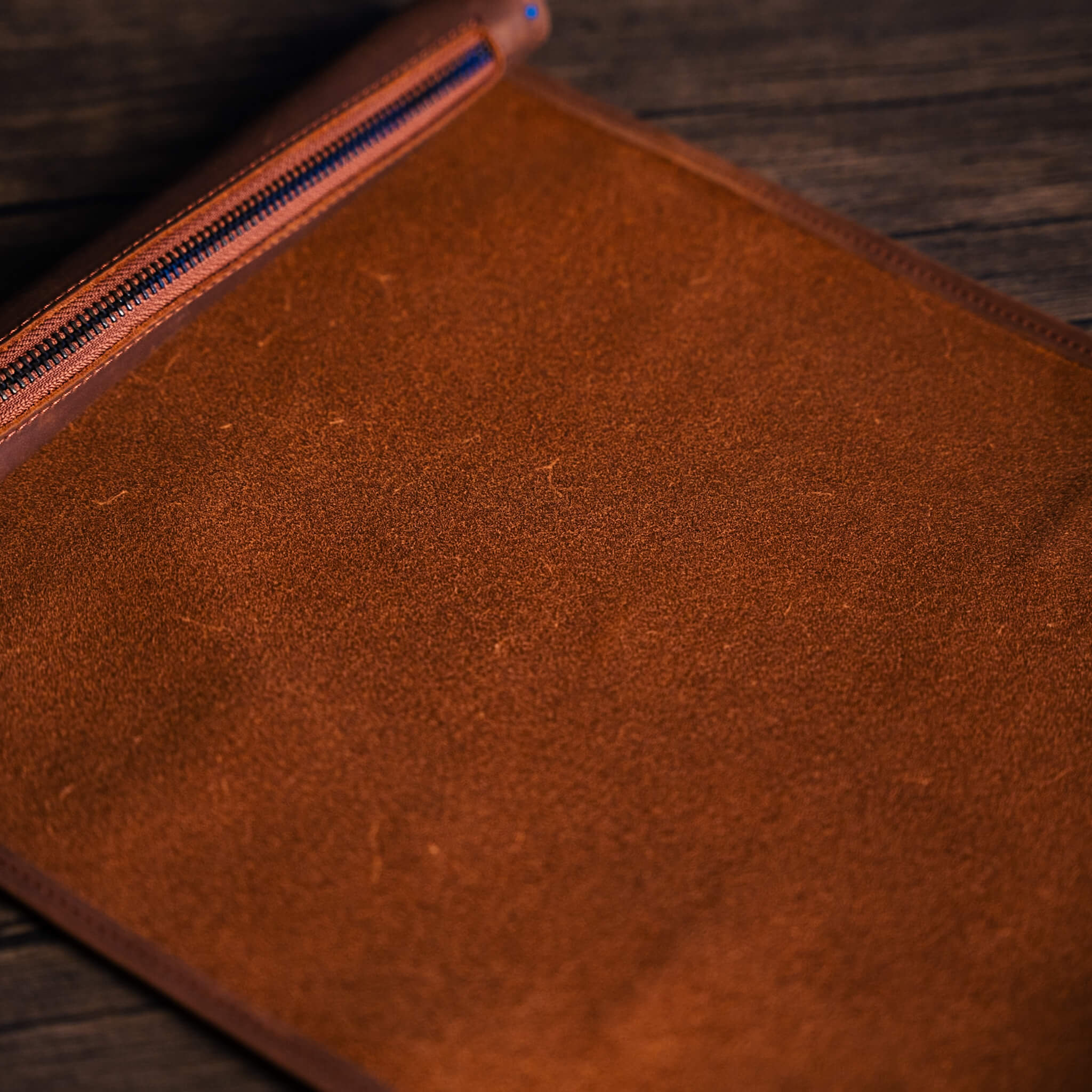 Roll-Up Leather Dice Mat