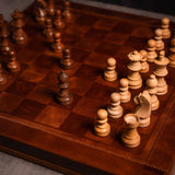 Leather Chess Board