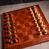 Leather Chess Board