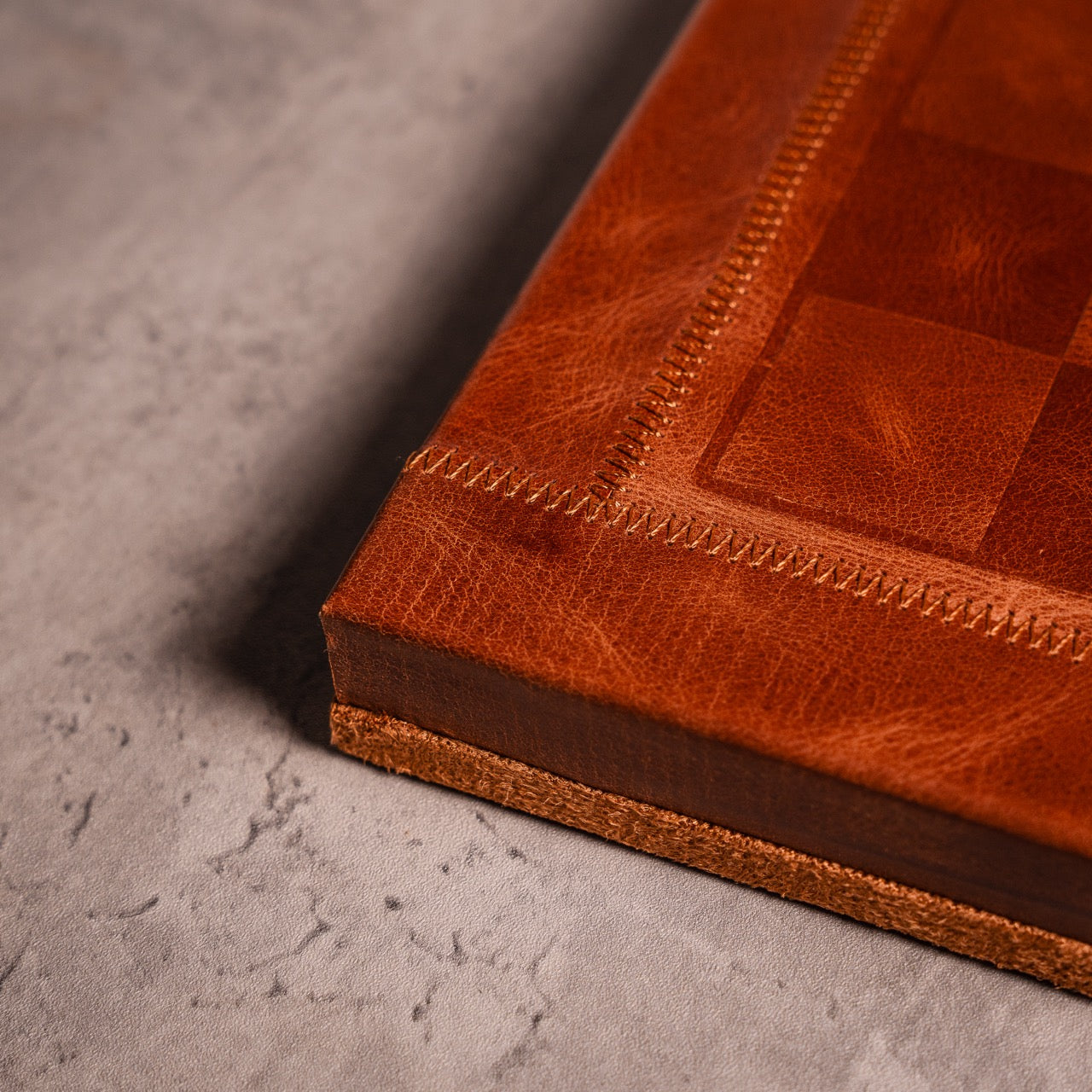 Leather Chess Board