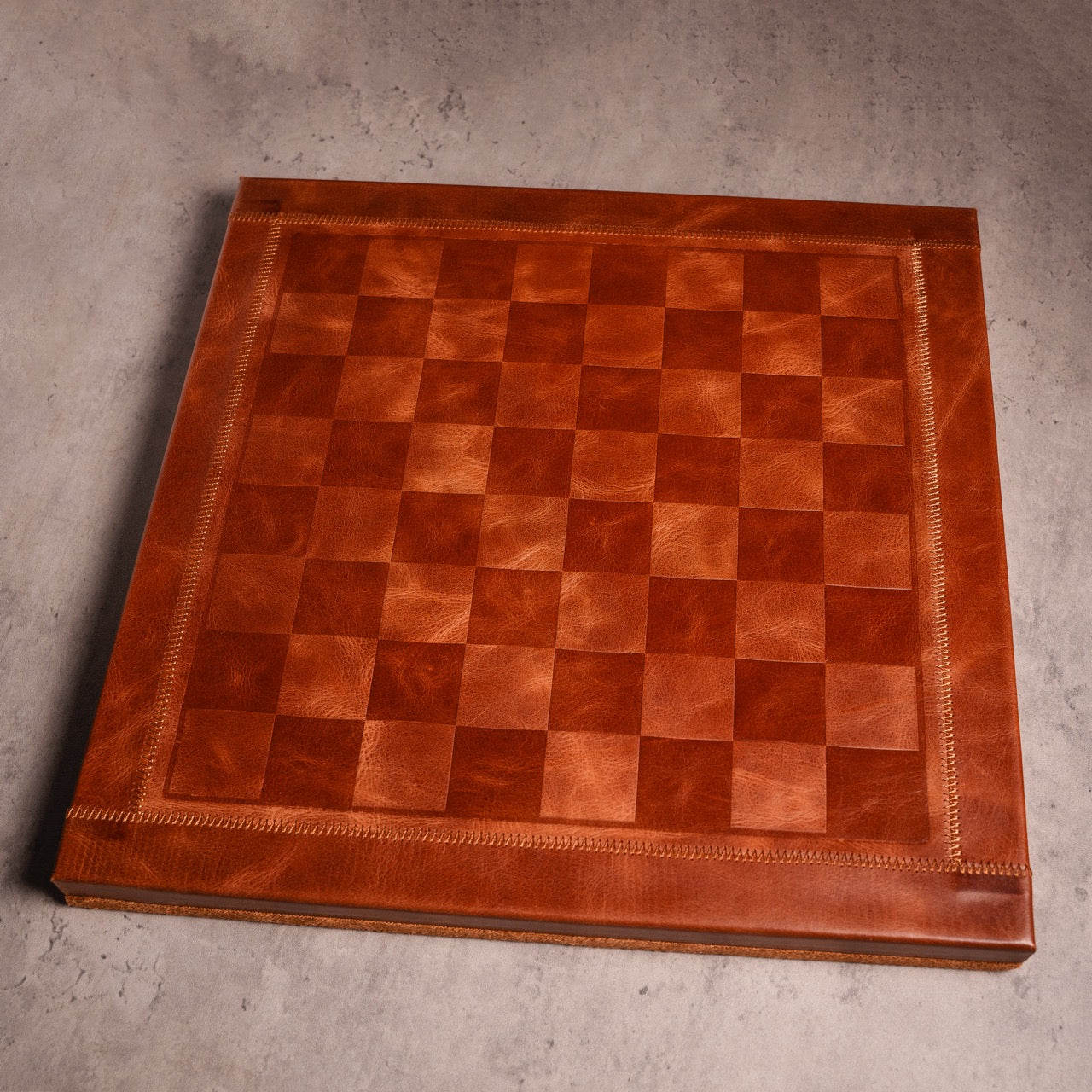 Leather Chess Board