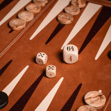 Leather Backgammon Board