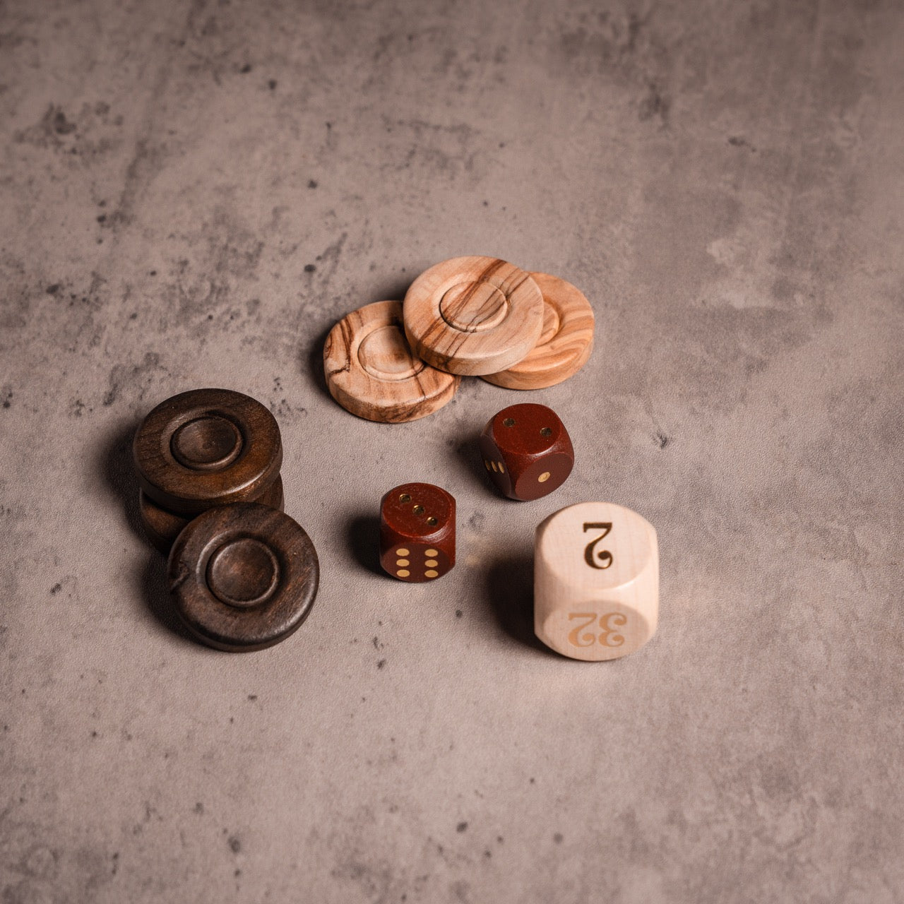 Leather Backgammon Board