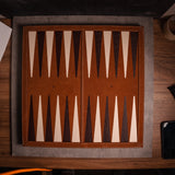 Leather Backgammon Board