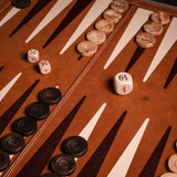 Leather Backgammon Board