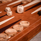 Leather Backgammon Board