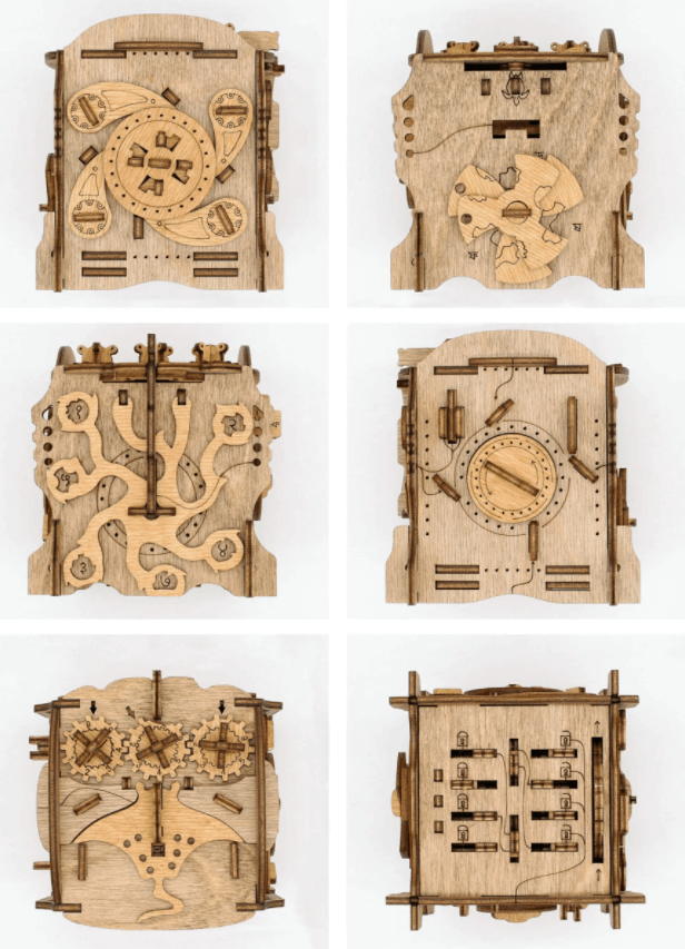 Captain's Nemo Nautilus Cluebox Puzzle