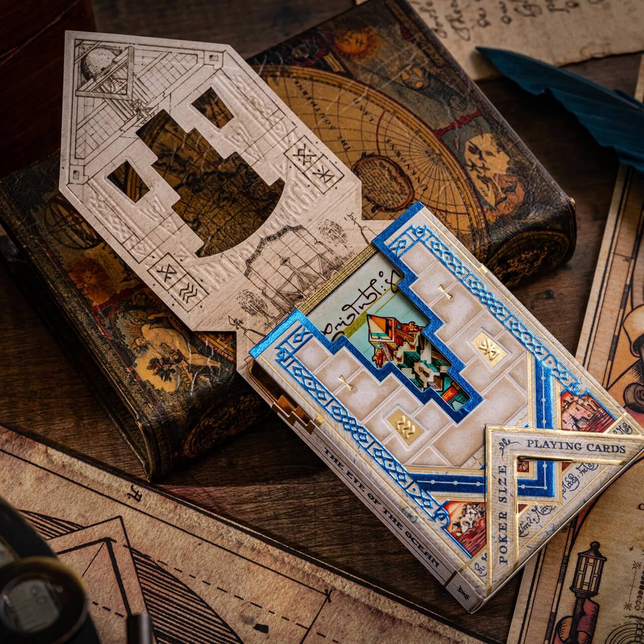 Eye Of The Ocean Playing Cards: Nephilim Gilded