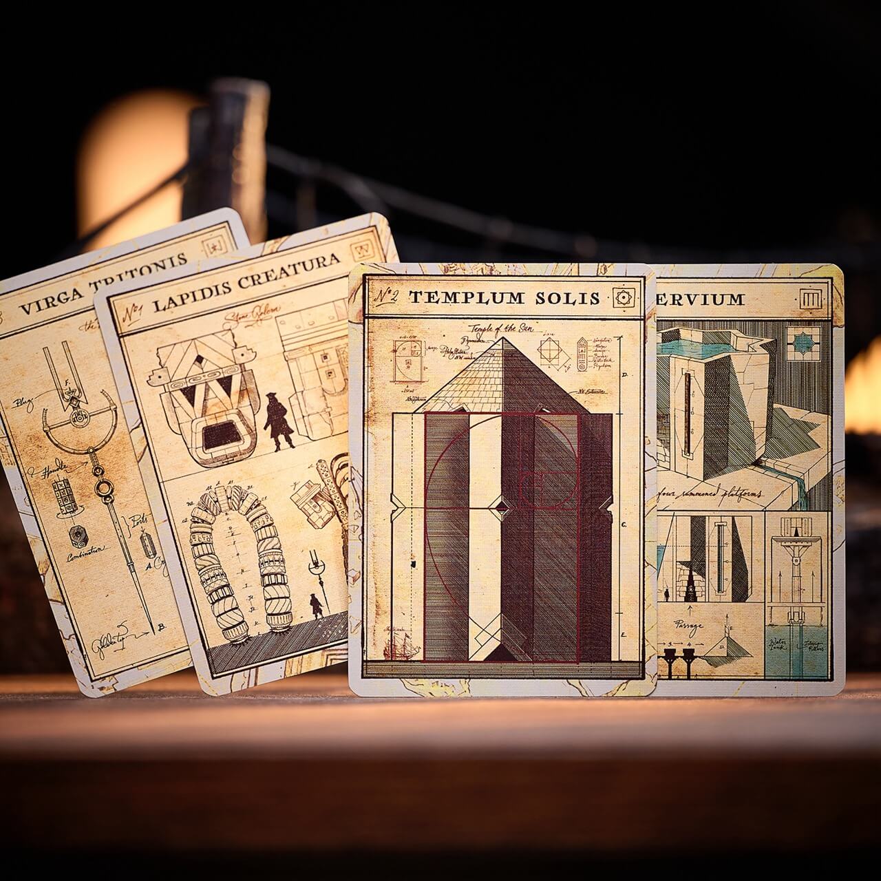 Eye Of The Ocean Playing Cards: Nephilim Gilded