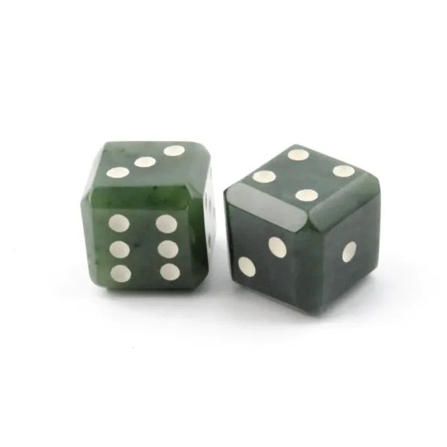 Nephrite Jade Dice