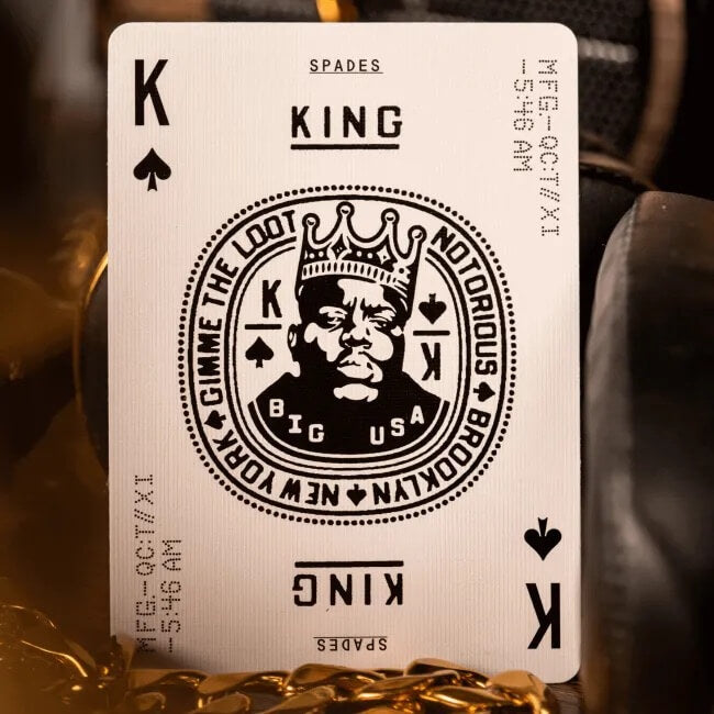 Notorious B.I.G Playing Cards