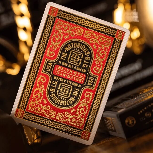 Notorious B.I.G Playing Cards