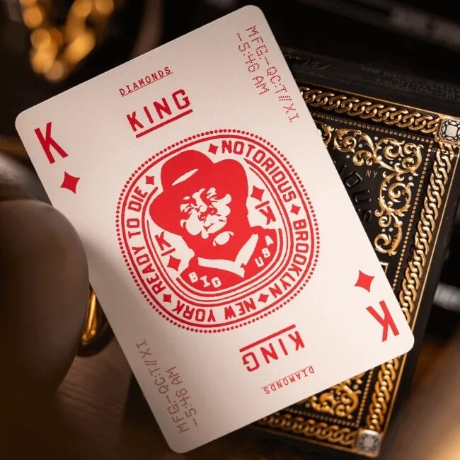 Notorious B.I.G Playing Cards