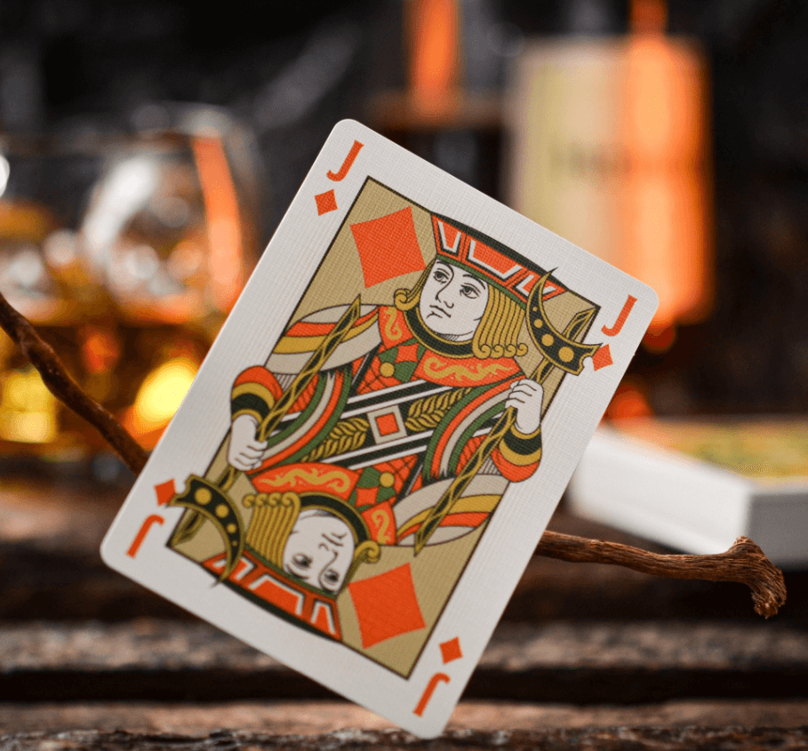 Notorious Gambling Frog Playing Cards