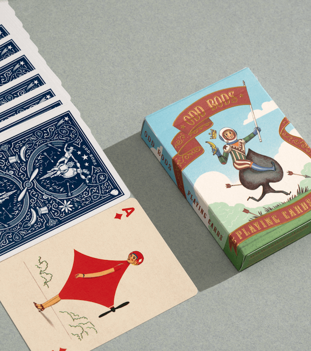 Odd Bods Playing Cards