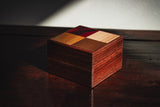 Square Four Woods Puzzle Box