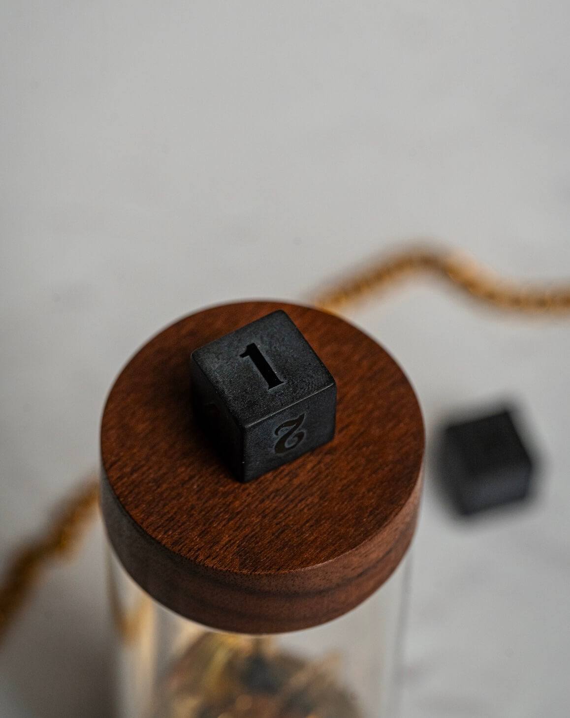 Obsidian Stone Dice
