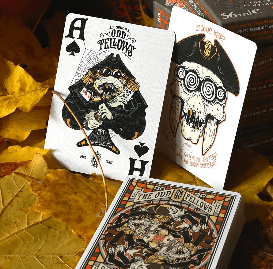 Odd Fellows Playing Cards
