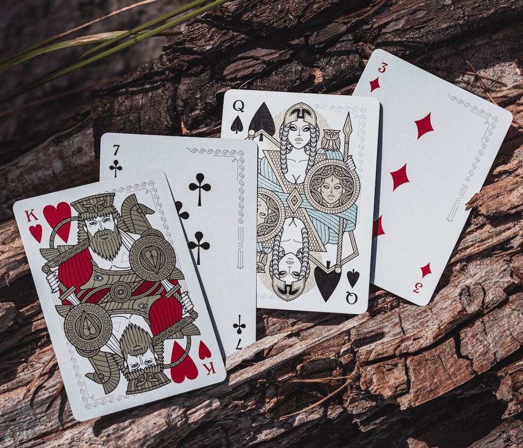 Odissea Minerva Playing Cards