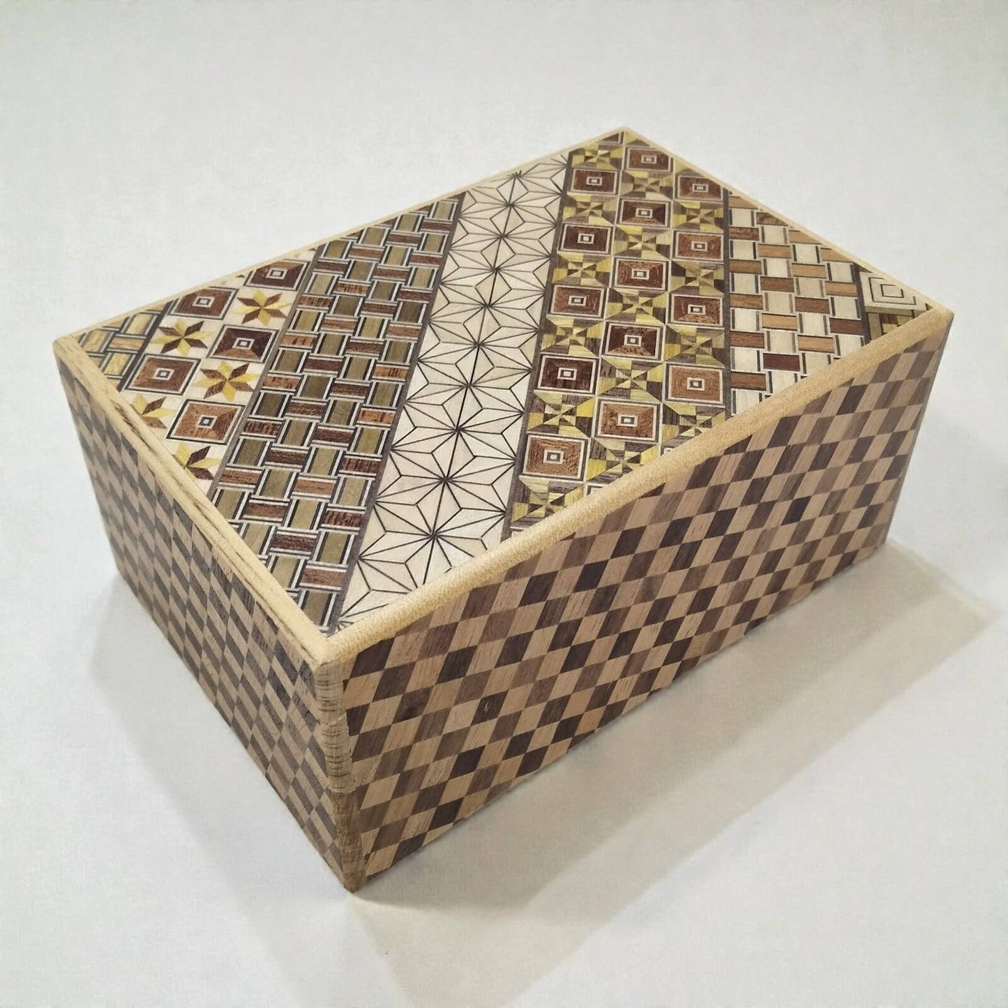 Top Panel Yosegi Puzzle Box