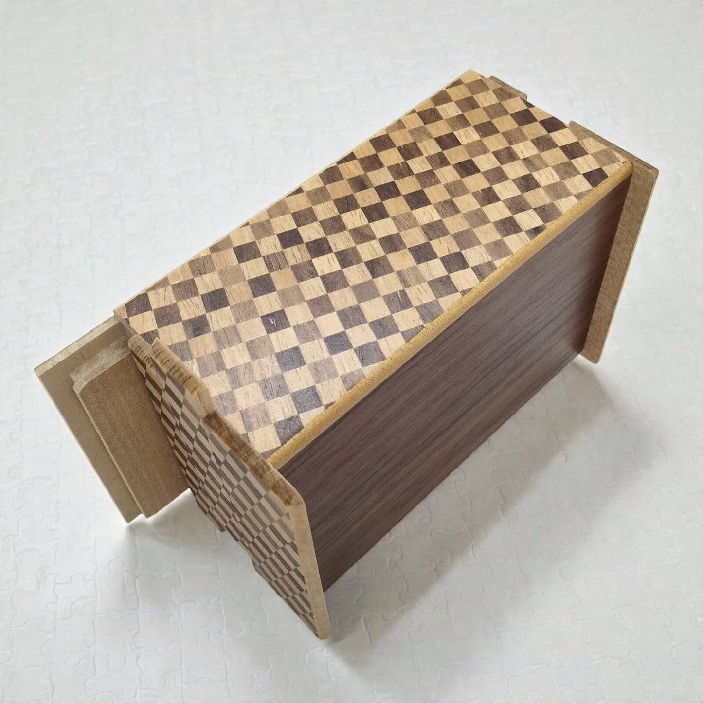 Top Panel Yosegi Puzzle Box
