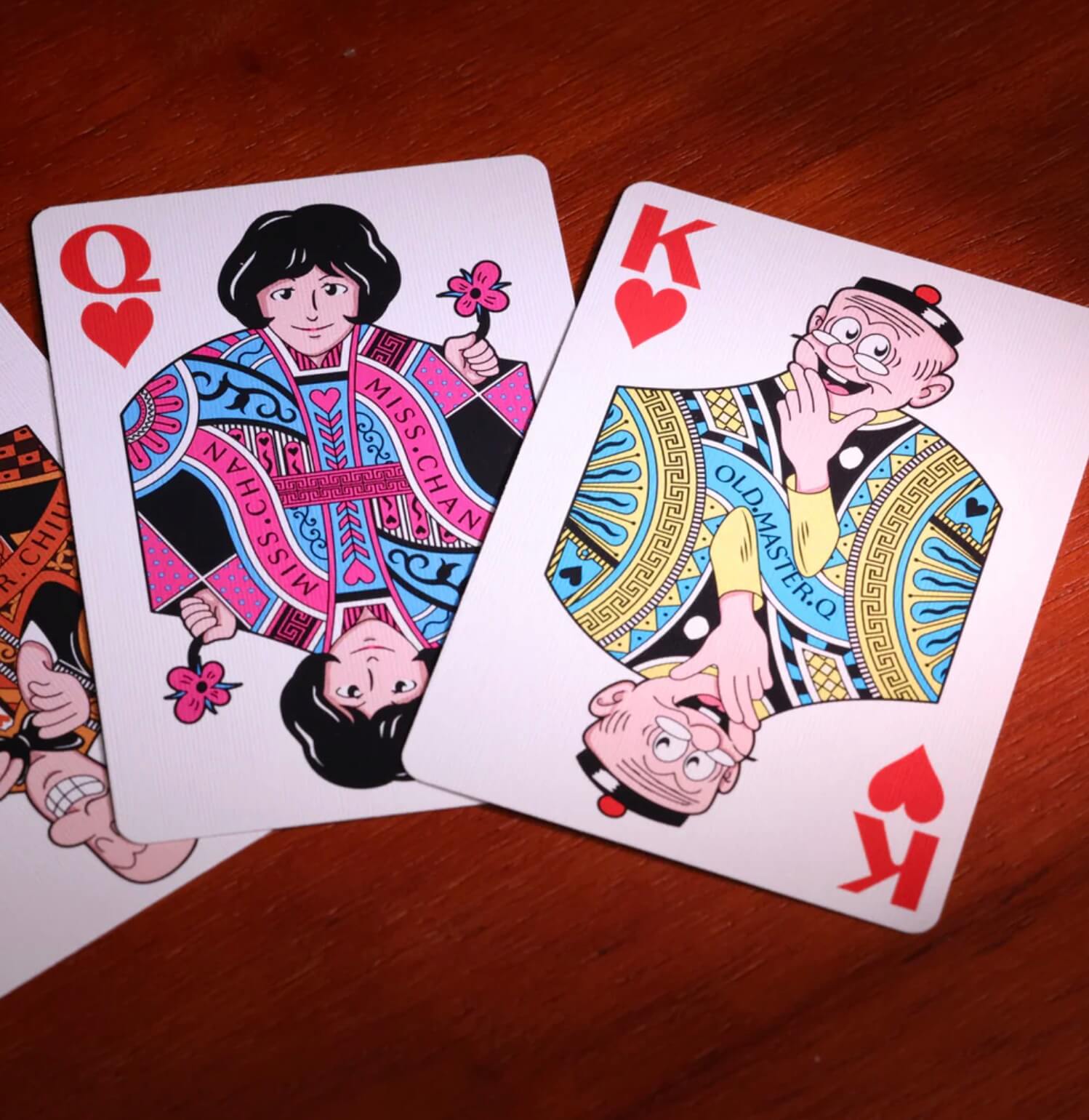 Old Master Q Playing Cards