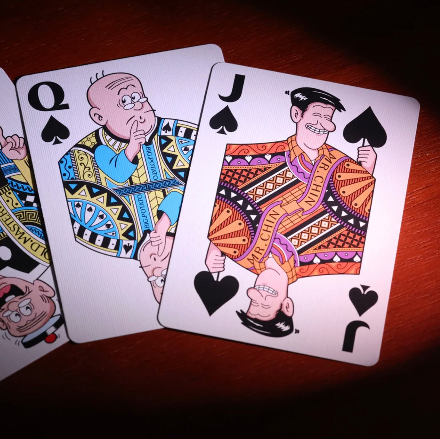Old Master Q Playing Cards
