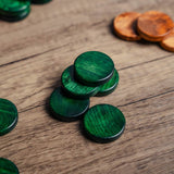 Olive Wood Backgammon Pieces