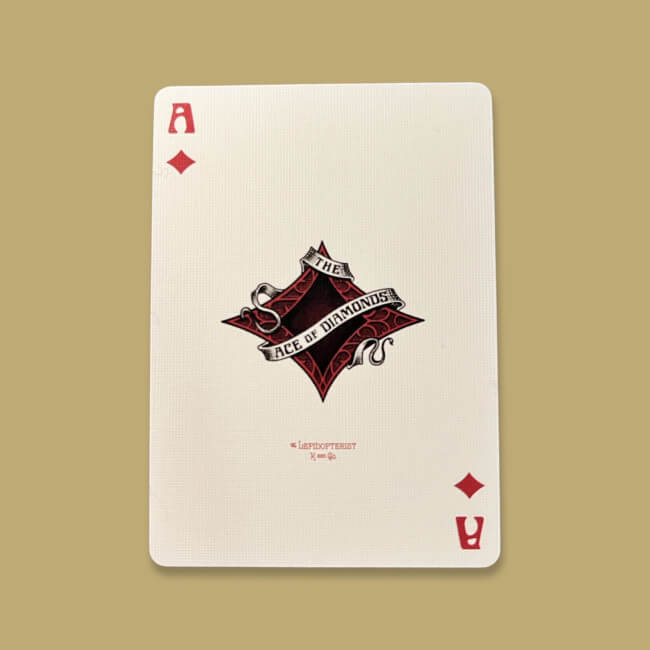 Lepidopterist Playing Cards