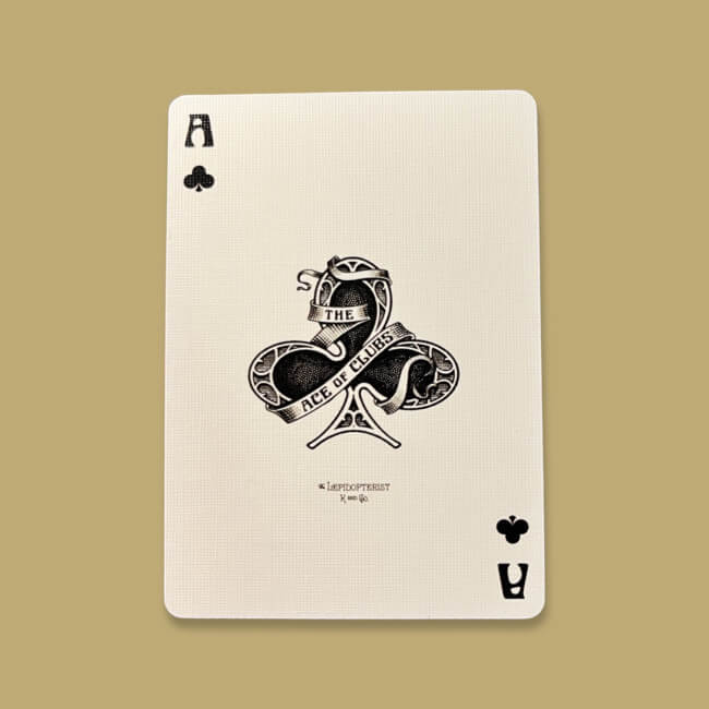 Lepidopterist Playing Cards