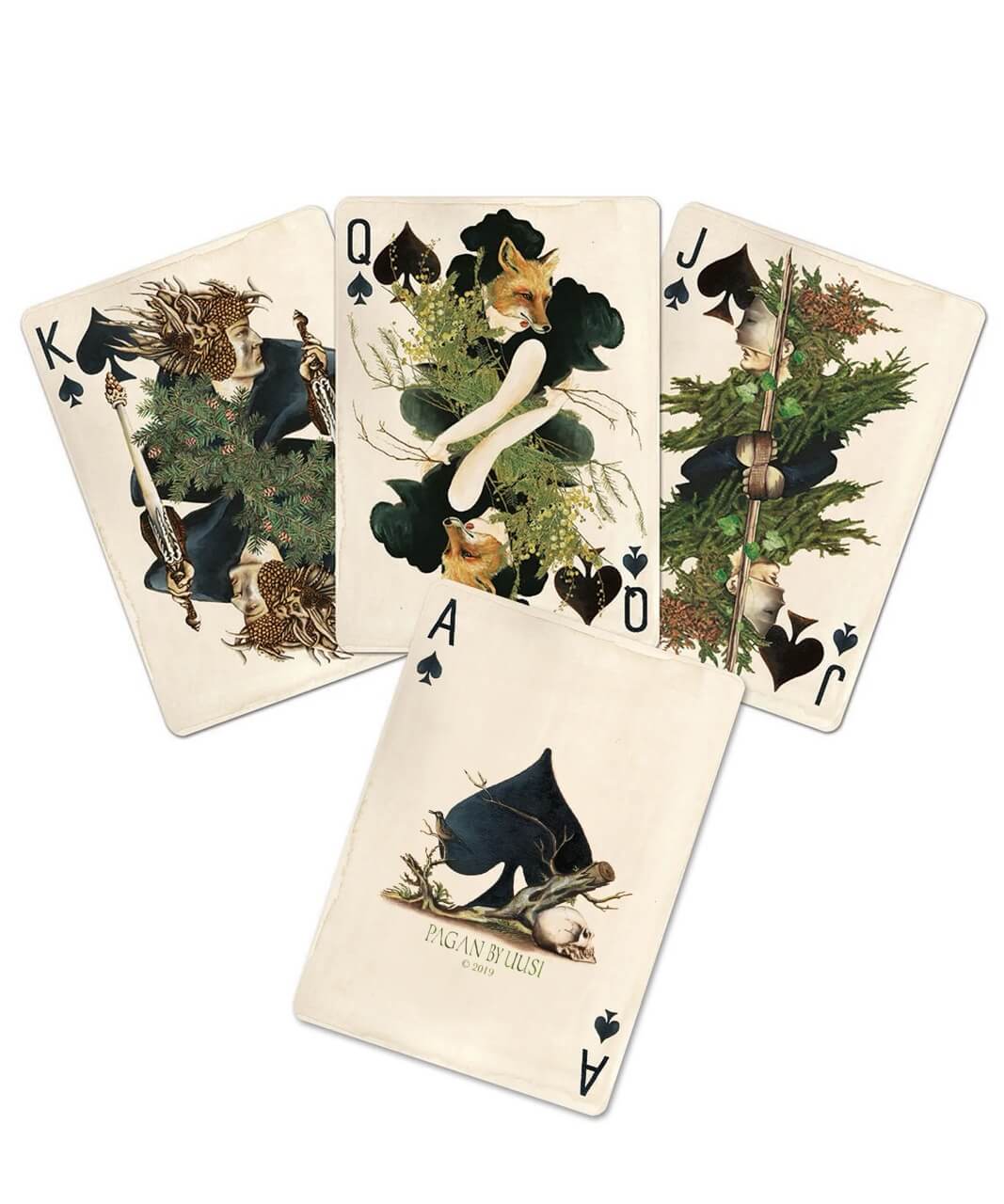 Pagan Ivory Playing Cards