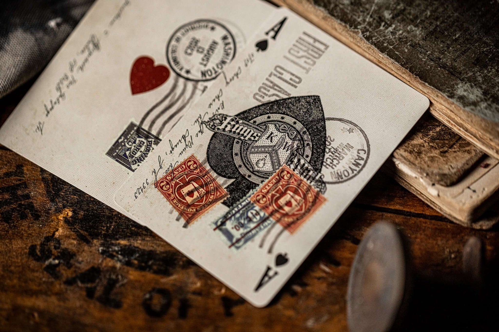 Postage Paid Playing Cards