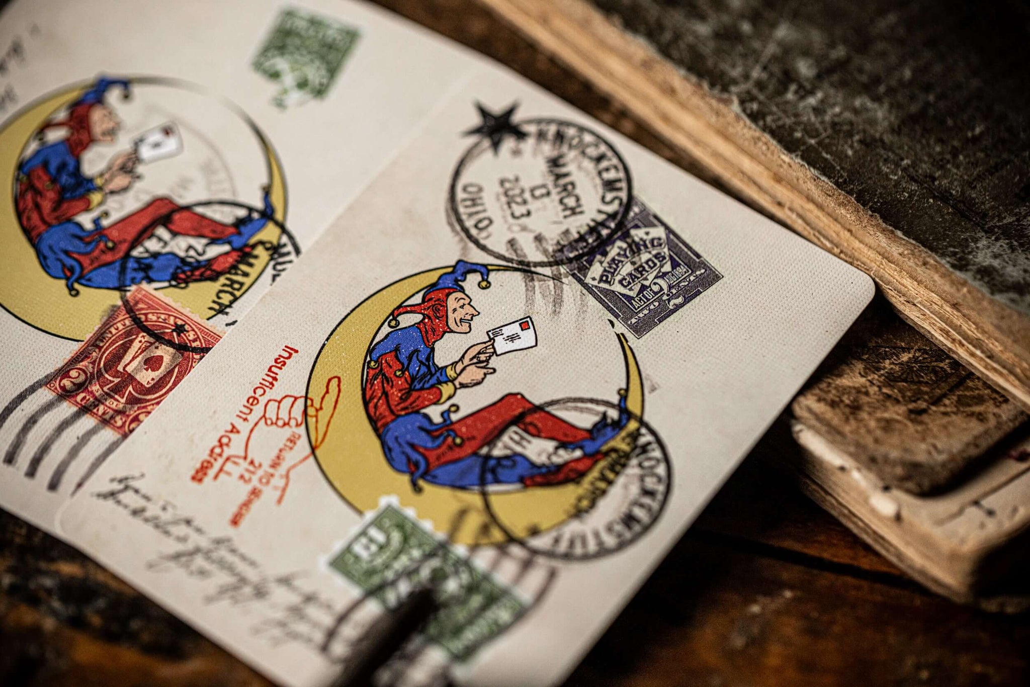 Postage Paid Playing Cards