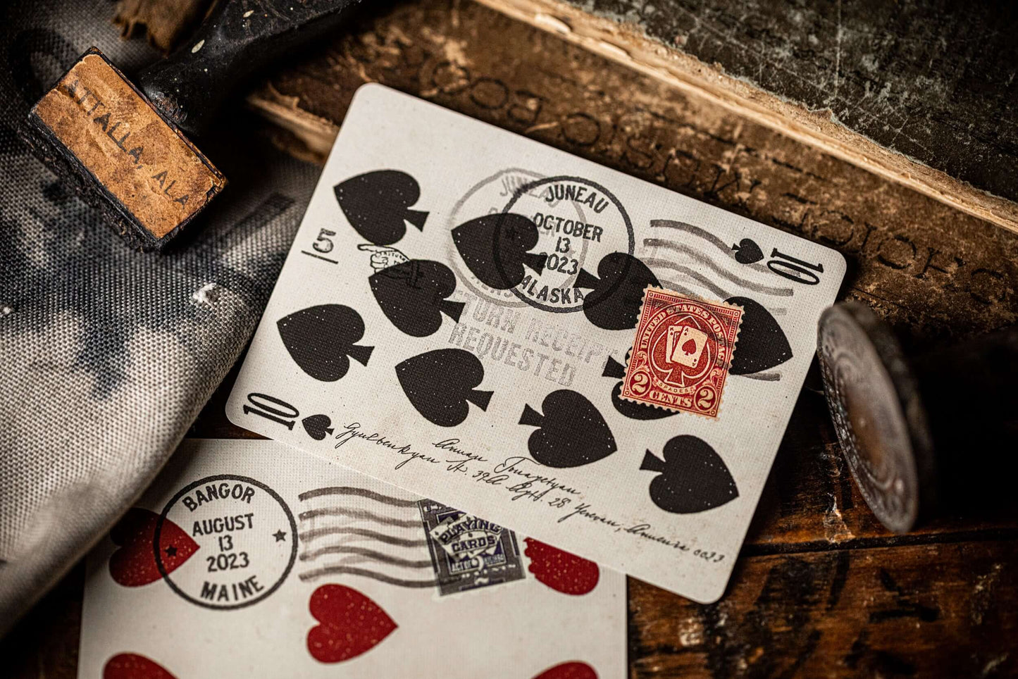 Postage Paid Playing Cards