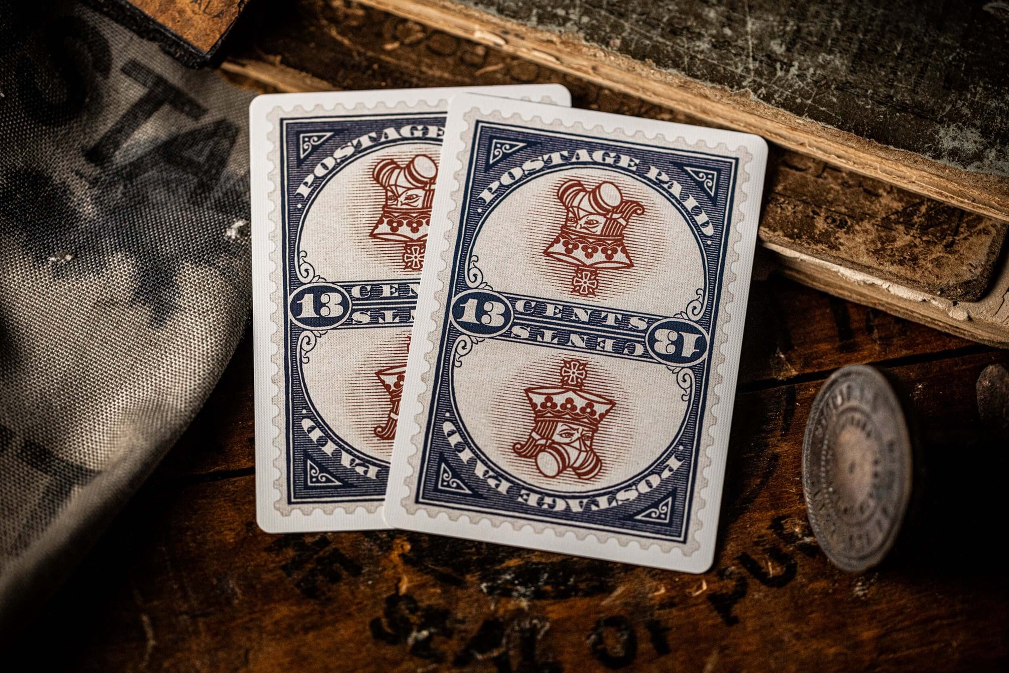 Postage Paid Playing Cards