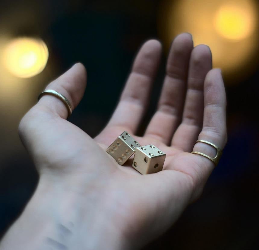 Precision Brass Dice