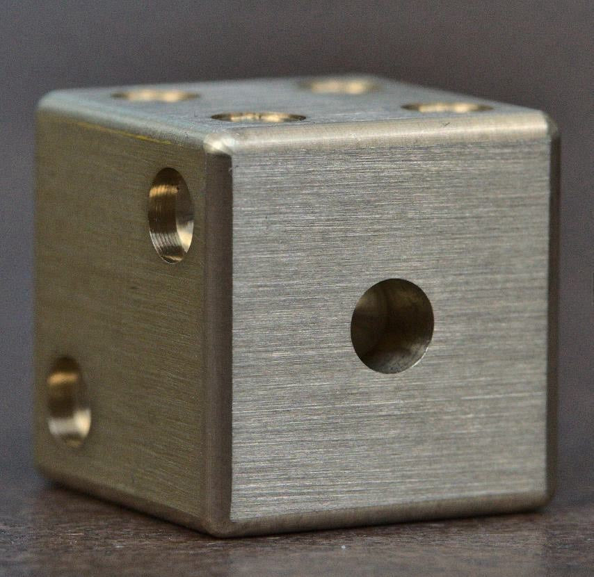 Precision Brass Dice